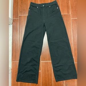 Divided Wide Large High Waist Jean's size 10
